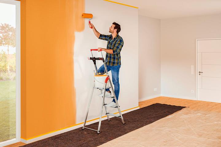 Actual product image Hailo Household ladder L95 HB Standardline (170 cm)