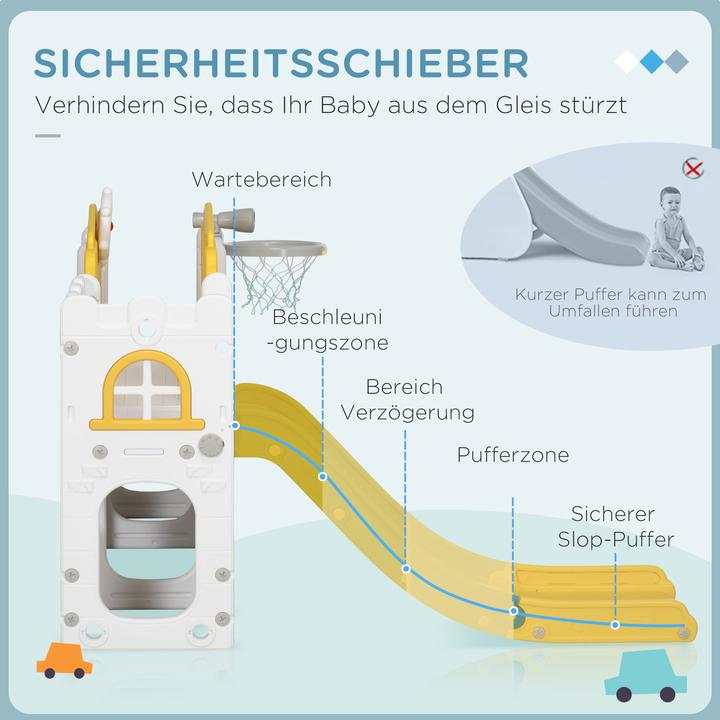 Produktbild Aiyaplay Kinderrutsche HDPE, Kunststoff Gelb