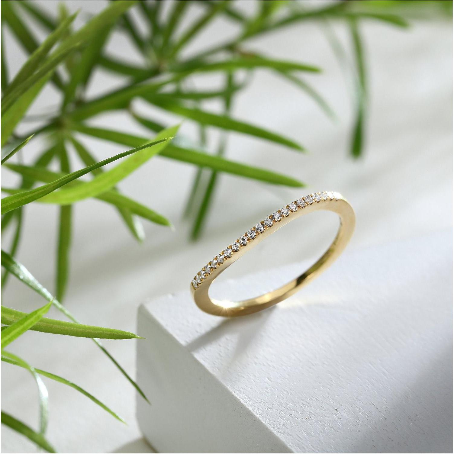 Thumbnail - Live Diamond, Ring, Damenring, (56, 375/9 K Gold)