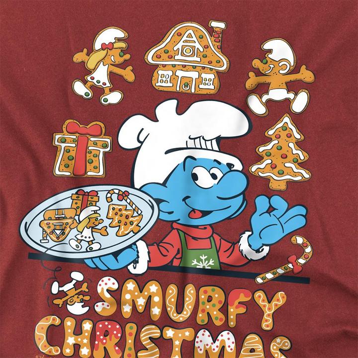 Immagine prodotto The Smurfs TShirt weihnachtliches Design (L)