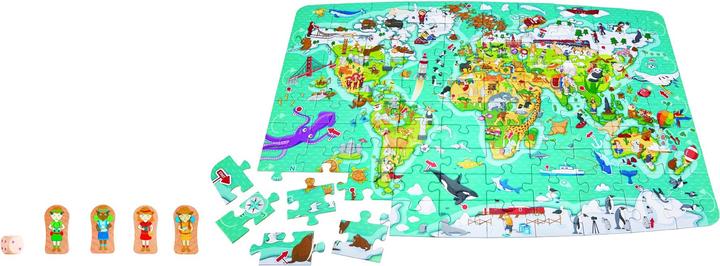 Produktbild Hape Weltreise (105 Teile)