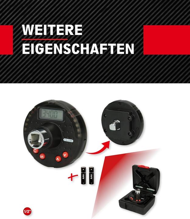 Productafbeelding KS Tools 516.1194 (1/2", 68 - 340 Nm)