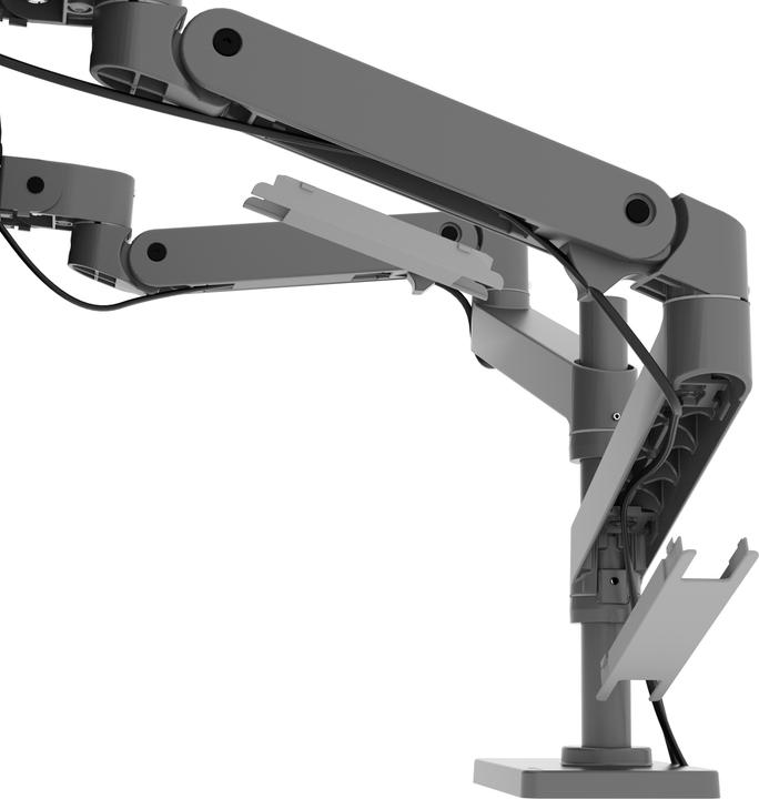 Actual product image Ergotron LX PRO ARM DUAL DISPLAY STACKING darkgrey (Table, 27", 10 kg)