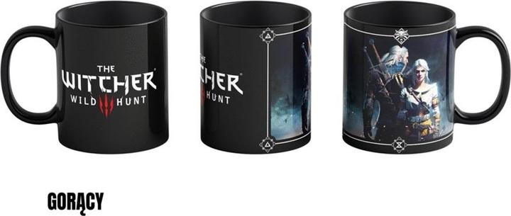 Actual product image Good Loot Heat Reveal Mug (The Witcher 3: Geralt & Ciri) /Merchandise (480000 ml, 1 x)