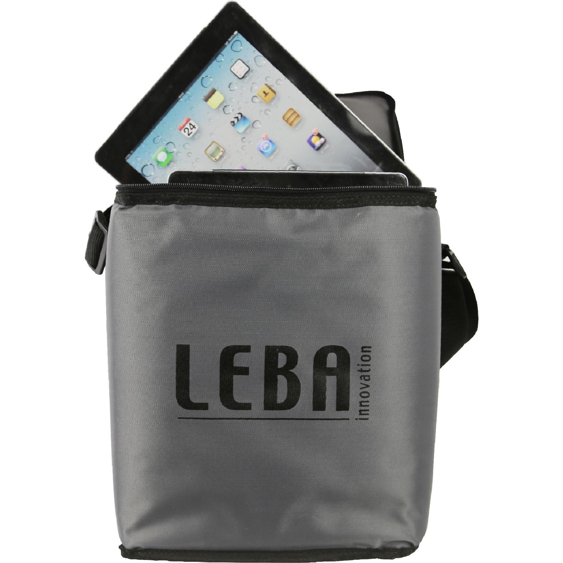 Leba NoteBag - Grey, Notebookwagen, Grau
