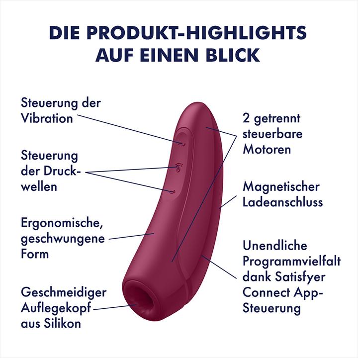 Actual product image Satisfyer Curvy 1+