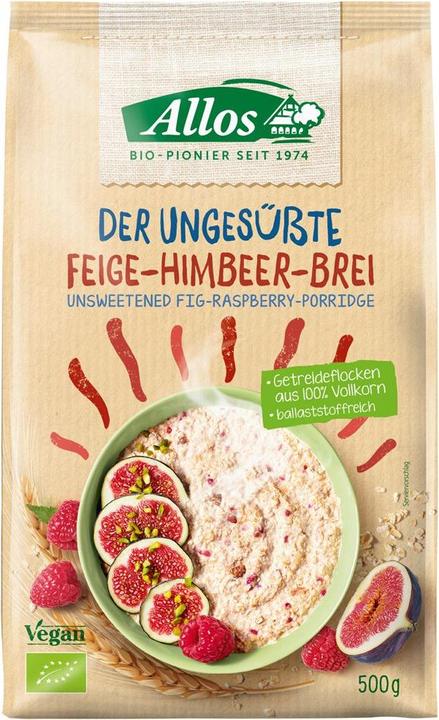 Immagine prodotto Allos Porridge di fichi e lamponi (500 g)