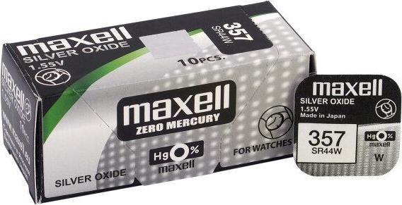 Produktbild Maxell Knopfzelle (10 Stk., SR44, 165 mAh)