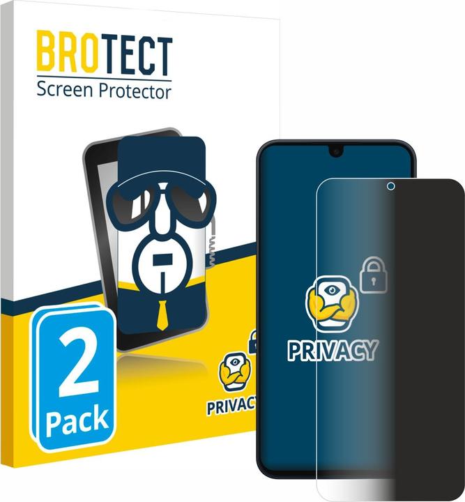 Immagine prodotto BROTECT Pellicola privacy antispia Pellicola di protezione dalla luce blu (2 Pezzo/i, Samsung Galaxy A16)