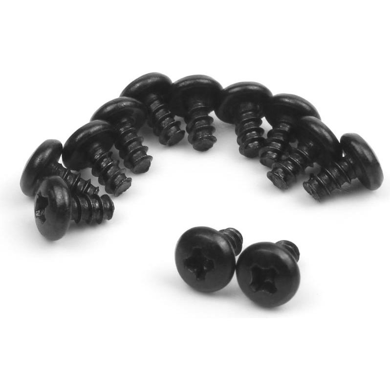 Blackzon Pan Head Self Tapping Screws 2x4mm
