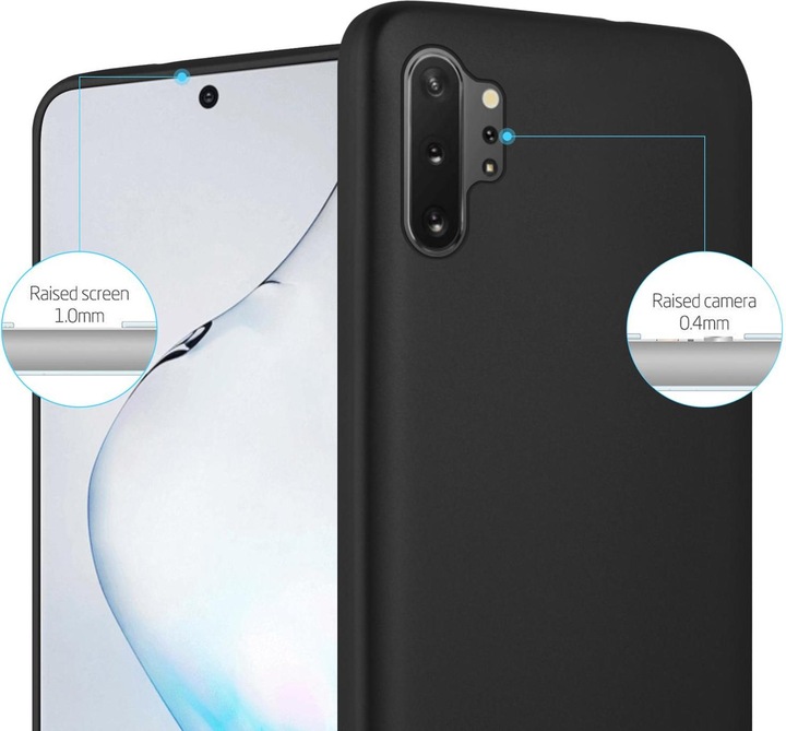 Produktbild Cadorabo TPU Matt Metallic Cover (Samsung Galaxy Note 10 Plus)