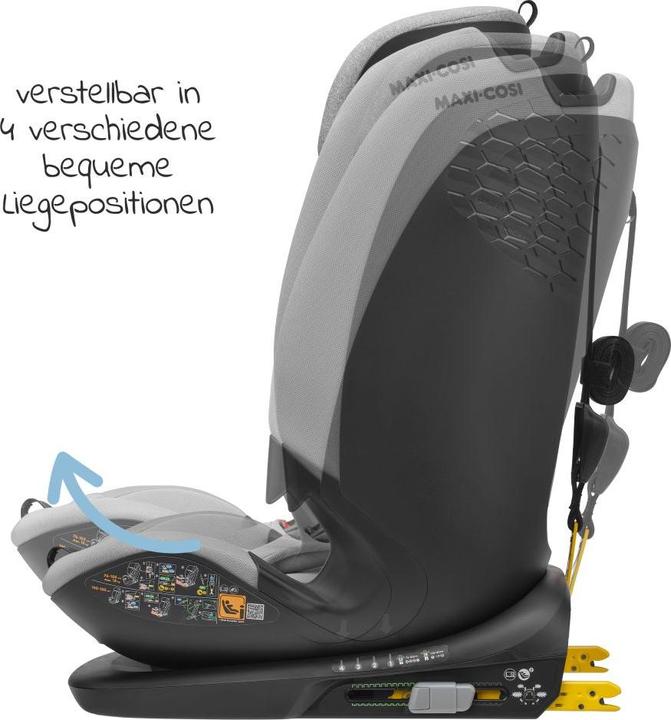 Immagine prodotto Maxi-Cosi MC Titan Plus I-Size Auth.Grey (Seggiolino per bambini, ECE R129/i-Size Standard)