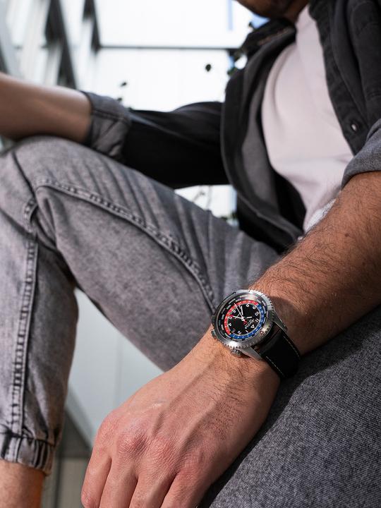 Image du produit Alpina Watch Alpina AL-255BRB4S26 Startimer Pilot Worldtimer (Montre analogique, 41 mm)