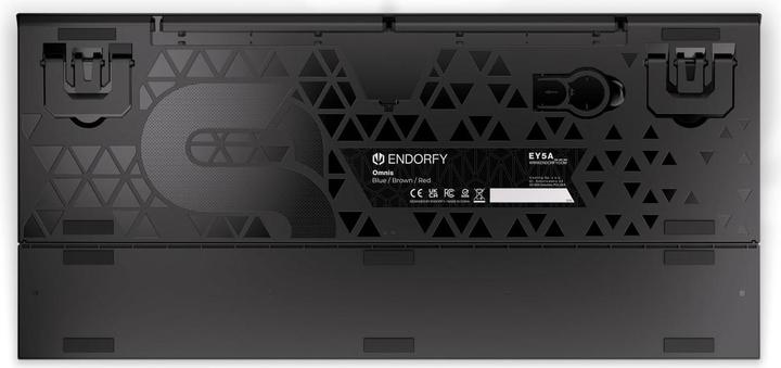 Actual product image Endorfy Omnis keyboard USB QWERTY Black (US, Cable)