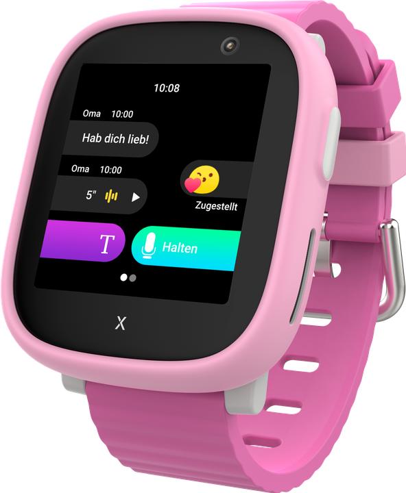 Produktbild Xplora X6 Play - Pink (Europe Free Sim) inkl. Straps and Frames - Dream (42.40 mm, 4G)
