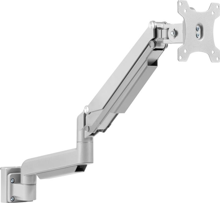 InLine Slatwall Lifter Monitorhalterung silbergrau (Wand, 17")