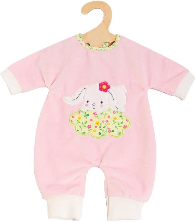 Heless Flauschiger Puppen-Strampler "Bunny Lou", Gr. 28-35 cm
