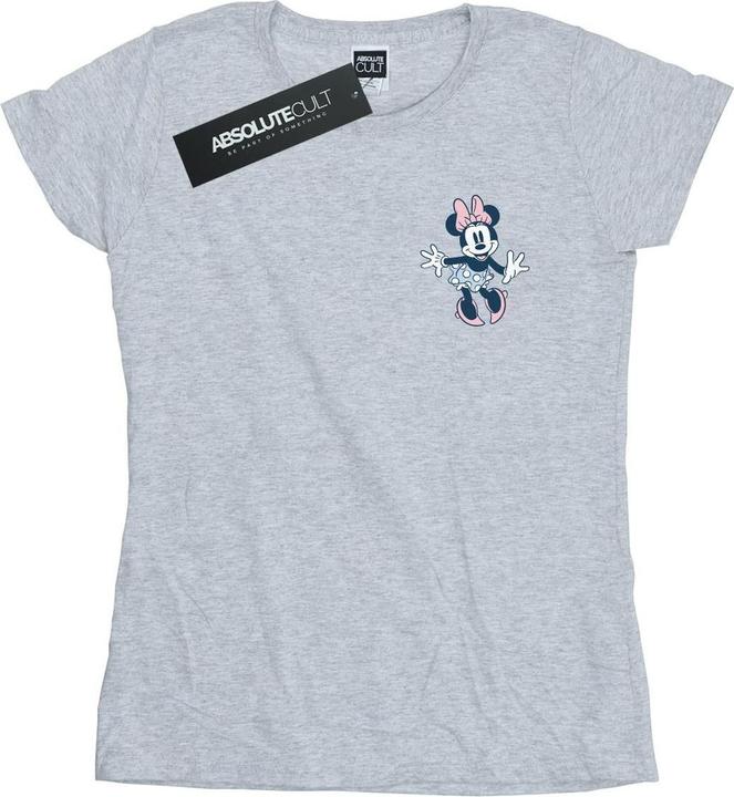 Immagine prodotto Disney Minnie Mouse Dancing Chest Maglietta Donna (L)