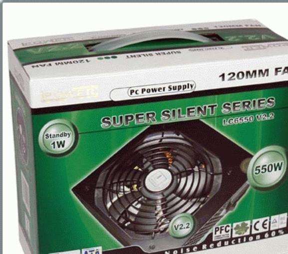 Immagine prodotto LC-Power SuperSilent Black-Edition 6550 (550 W)