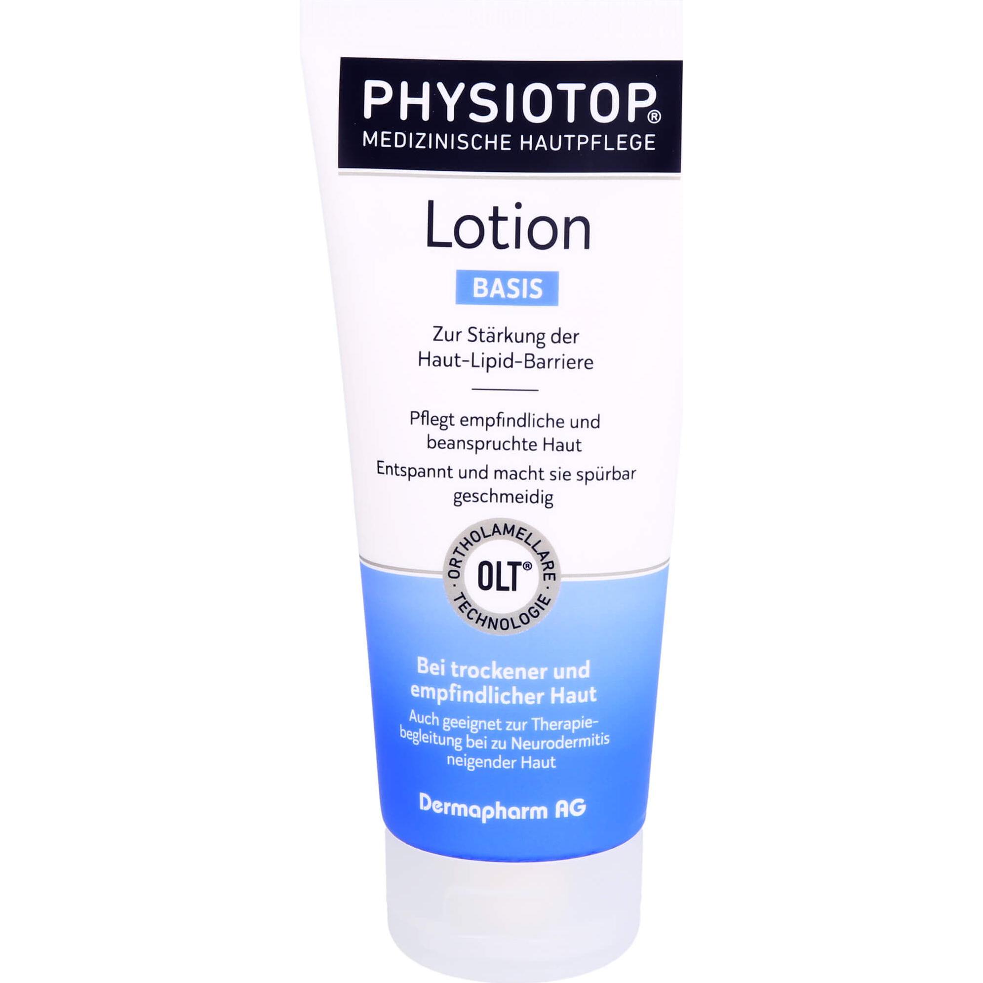 Dermapharm, Bodylotion, Physiotop Basis Lotion, 200 ml LOT (200 ml)