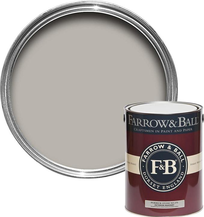 Actual product image Farrow & Ball Exterior masonry Purbeck Stone No.275 5L (5000 ml)