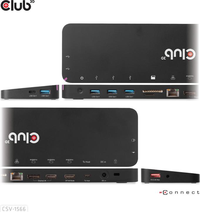 Produktbild Club 3D CSV-1566 (USB-C)