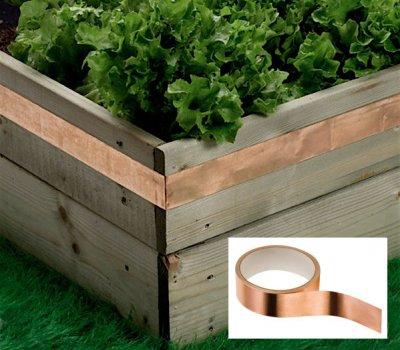 Actual product image JTI Copper tape against snails - 10 mm width - 20 m roll (10 mm)