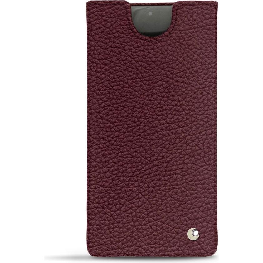 Noreve Lederschutzhülle (Samsung Galaxy Note 10+), Smartphone Hülle, Violett