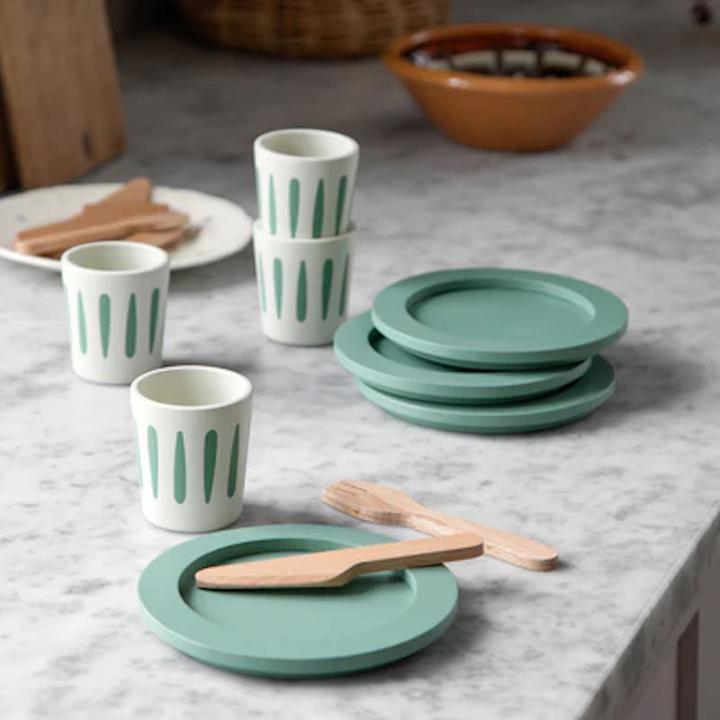 Actual product image Sebra Tableware set for 4