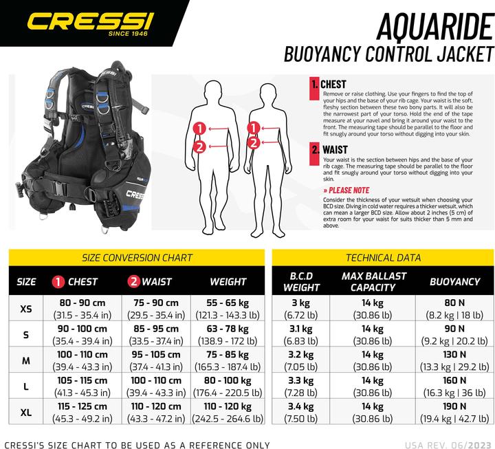 Actual product image Cressi Aquaride