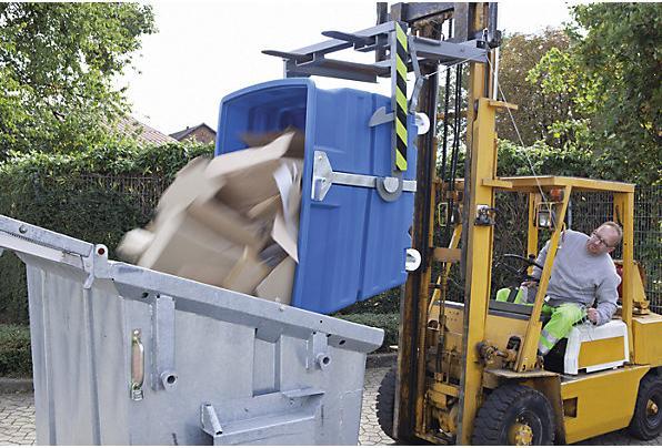 Image du produit kaiserkraft Benne basculante, PE (600 l)