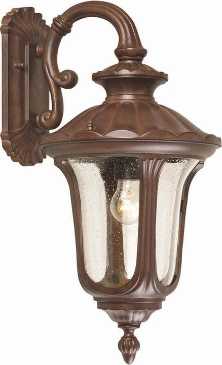 Produktbild Elstead Lighting Chicago Aussen-Wandleuchte E27 56cm Rostige Bronze Patina IP44 (E27, IP44)