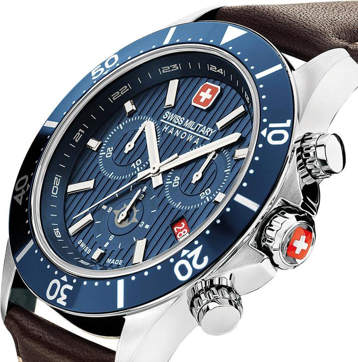 Produktbild Swiss Military Flagship X Chrono (Chronograph, Swiss Made, 43 mm)