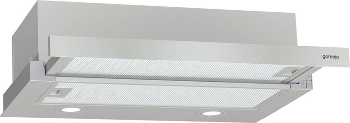Immagine prodotto Gorenje TH62E4X Dunstabzugshaube Halb eingebaut (Pullout) Edelstahl ³/h C (Cappuccio a schermo piatto)