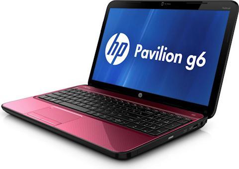 Produktbild HP Pavilion g6-1310ez, A6-3420M, 15.6" HD+, red (15.59", 4 GB, CH, AMD A6-3420M)