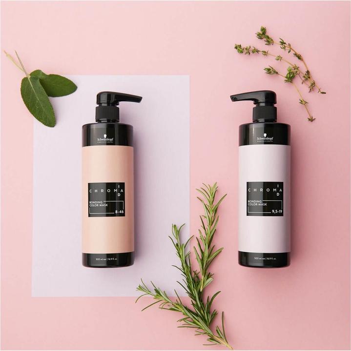 Produktbild Schwarzkopf Professional Chroma ID Bonding Color Mask 8-46 Hellblond Beige Schoko (500 ml)