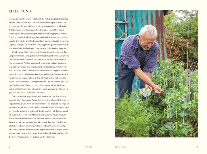Actual product image No Dig - Gärtnern ohne Umgraben (German, Charles Dowding, 2023)