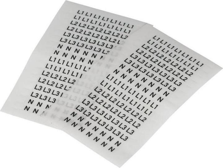 Actual product image Eaton Adhesive sheet phase sequence 169831