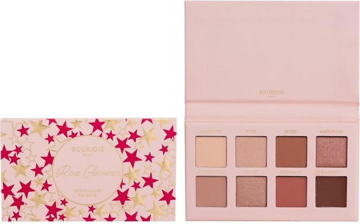 Actual product image Bourjois Rose Glamour Eyeshadow Palette