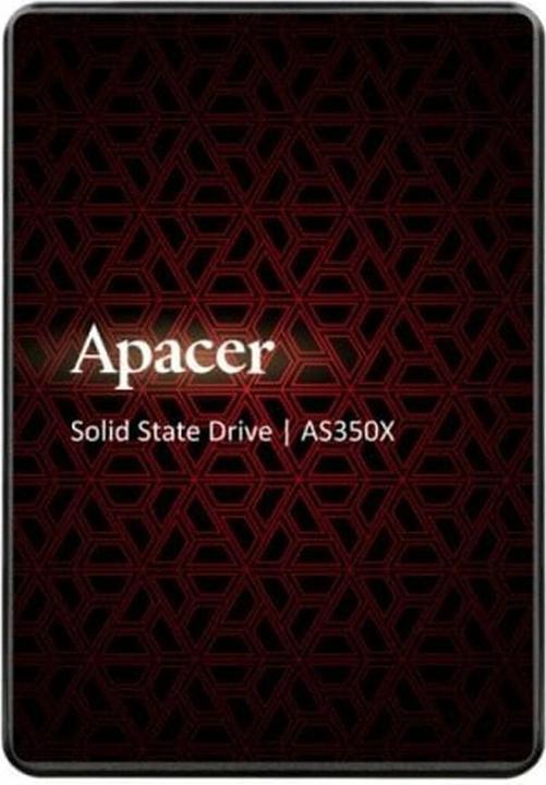 Actual product image Apacer AS350X 1 TB SSD, black, SATA 6 Gb/s, 2.5" (1000 GB, 2.5")
