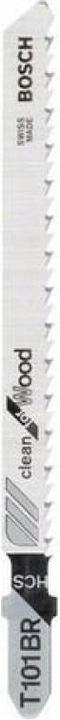 Produktbild Bosch Professional Zubehör Stichsägeblatt T 101 BR Clean for Wood, 25er-Pack