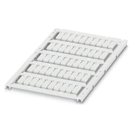 Phoenix Contact Klemmenmarkierung 0830757 UCT6M-TM 6 Inhalt: 10 St., Elektronikkabel + Stecker, Weiss