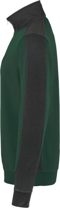 Immagine prodotto Hakro Felpa con zip a contrasto Performance abete/antracite. 6XL (6XL)
