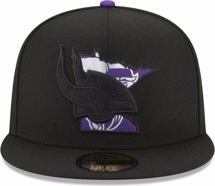 Actual product image New Era 59Fifty State Logo NFL Teams (7 5/8)