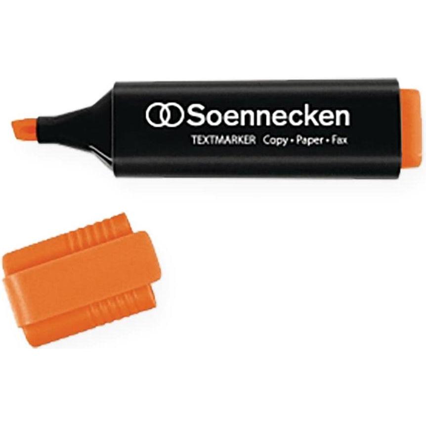 Soennecken, Marker, Textmarker Strichstärke: 2-5 mm Schreibfarbe: orange (Orange, 5 mm, 1 x)