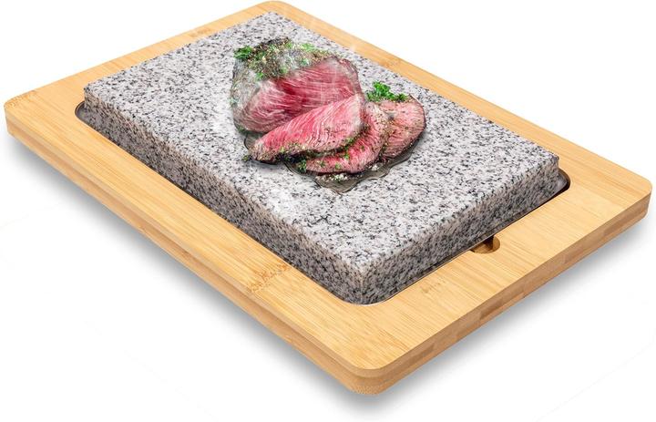 Image du produit Nutrichef Teppanyaki-Grillplatte aus Granitstein