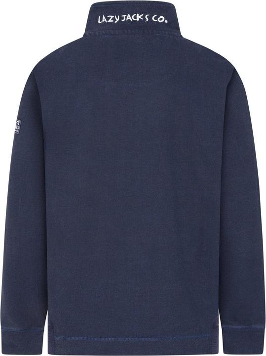 Actual product image Lazy Jacks Mens Textured Quarter Zip Sweatshirt (XL)