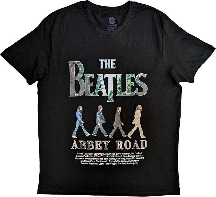 Image du produit The Beatles Rock Off officially licensed products Abbey Road '23 T Shirt L Black (L)