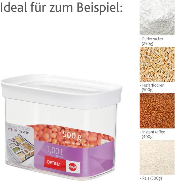 Produktbild Emsa Vorratsdose Optima (1 l)