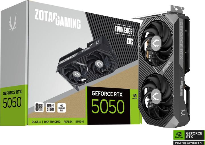 Actual product image Zotac GeForce RTX 5050 Twin Edge OC (8 GB)